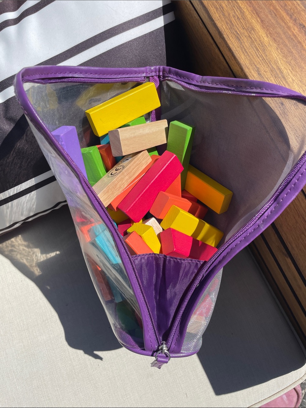 Jenga blocks!